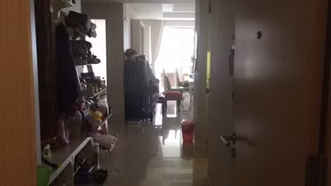 Căn hộ nơi xảy ra vụ trộm.