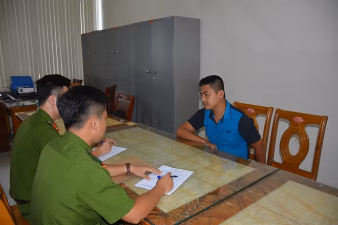 Trần Mạnh Dũng trước Cơ quan điều tra