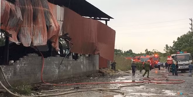 Hiện trường vụ cháy