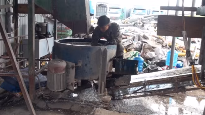 Cơ sở chế biến nhựa phế phẩm