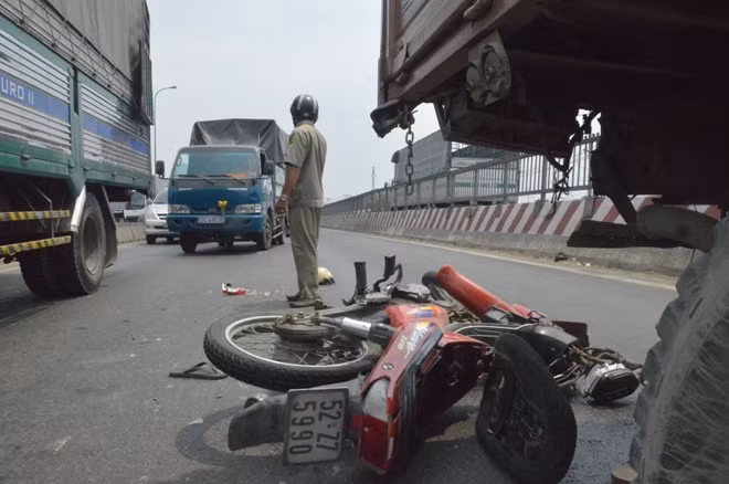 Hiện trường vụ TNGT