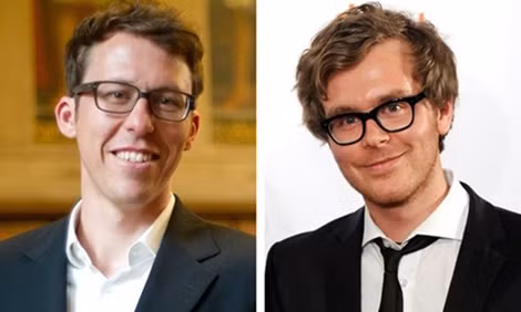 Bastian Obermayer (trái) và Frederik Obermaier là hai nhà báo của tờ Suddeutsche Zeitung tham gia điều tra “Hồ sơ Panama” từ những ngày đầu tiên.