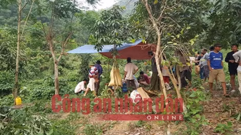 Hiện trường nơi Nguyễn Xuân Tuyên treo cổ tự tử.