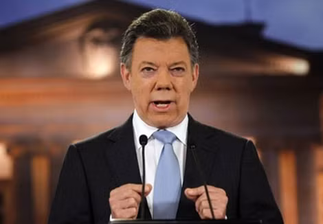Tổng thống Juan Manuel Santos.