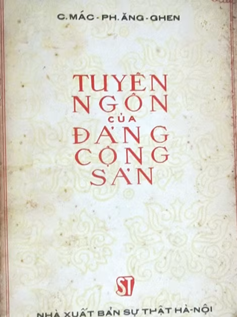 Tác phẩm “Tuyên ngôn của Đảng Cộng sản”.