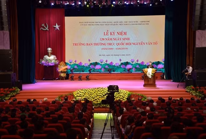 Lễ kỷ niệm 130 năm Ngày sinh Trưởng Ban Thường trực Quốc hội Nguyễn Văn Tố diễn ra trọng thể