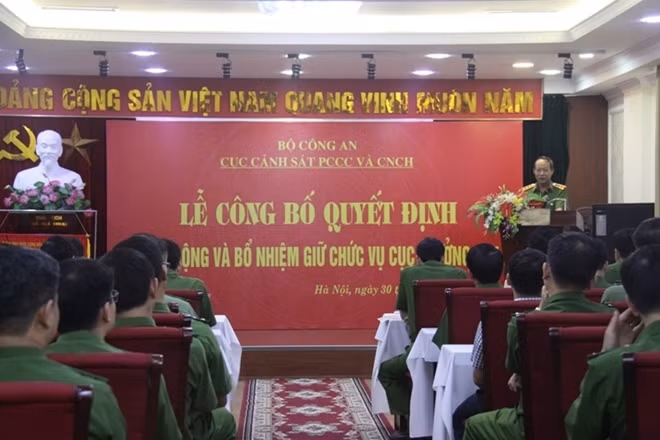 Thứ trưởng Lê Qúy Vương phát biểu tại buổi Lễ công bố
