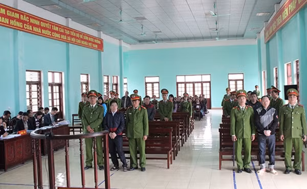 Hình ảnh phiên tòa ngày xét xử thứ 3.