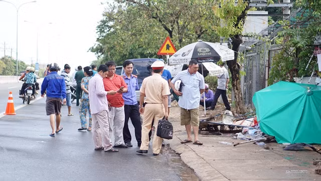 Hiện trường vụ tai nạn