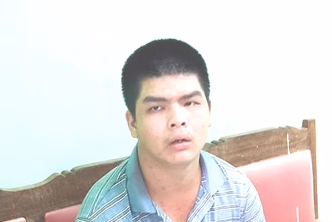 Đối tượng Vinh (ảnh A.Thắng)