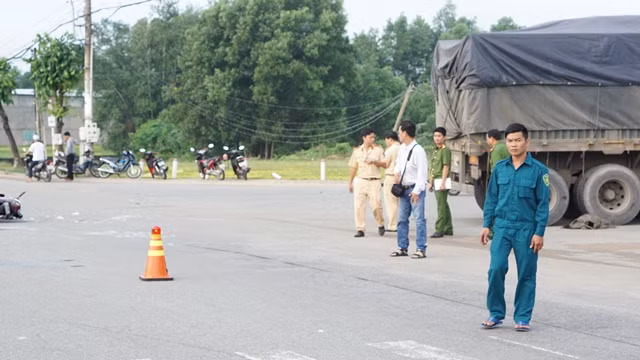 Hiện trường vụ tai nạn