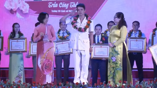 Ba thầy giáo Công an đạt Giải thưởng “Nhà giáo trẻ tiêu biểu”