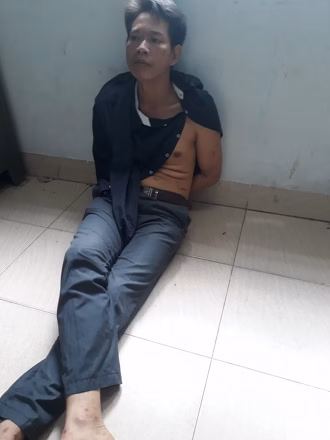 Đối tượng tại cơ quan Công an