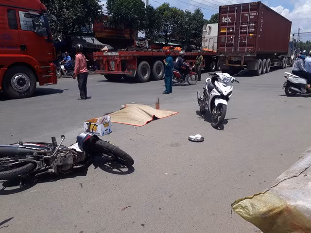 Hiện trường vụ tai nạn