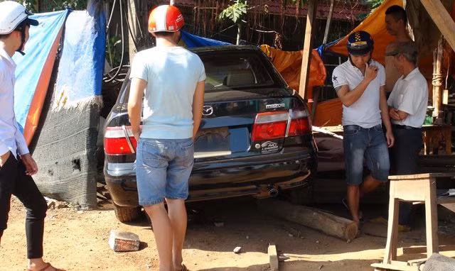 Hiện trường vụ tai nạn