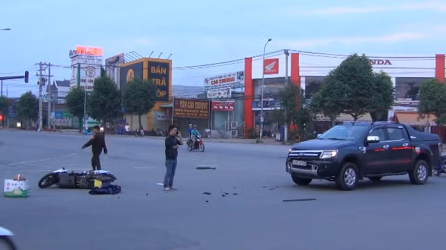 Hiện trường vụ tai nạn