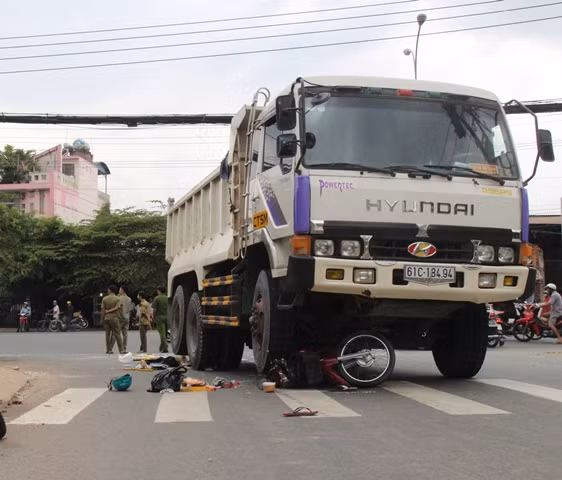 Hiện trường vụ tai nạn