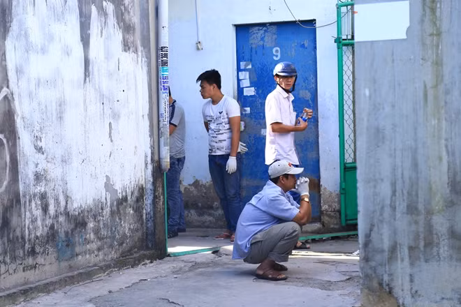 Hiện trường nơi phát hiện các phần thi thể khác của nạn nhân