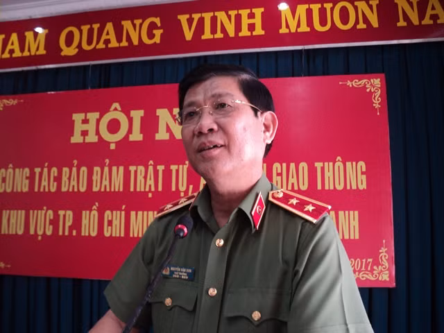 Trung tướng Nguyễn Văn Sơn phát biểu chỉ đạo tại Hội nghị