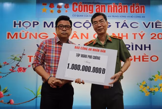 Tập đoàn Phú Cường tặng 1 tỷ đồng