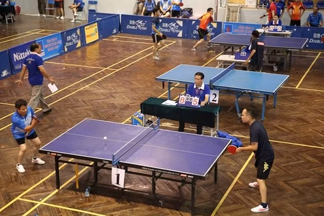 Giải Bóng bàn Hà Nội tranh Cúp Báo Hànộimới năm 2018 khởi tranh cuối tháng 12-2018 ảnh 1