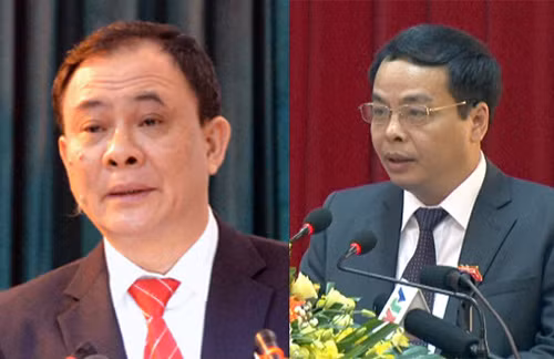 Ông Phạm Duy Cường và ông Ngô Ngọc Tuấn.