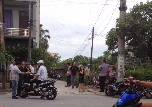 Hiện trường vụ án.