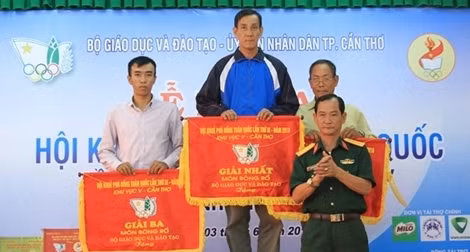 Cần Thơ nhất toàn đoàn tại Hội khỏe Phù Đổng toàn quốc lần 2016 khu vực V
