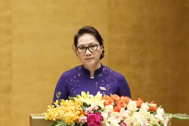 Chủ tịch Quốc hội Nguyễn Thị Kim Ngân.