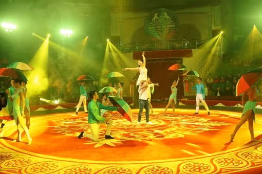 Mãn nhãn với “bản giao hưởng” của các tài năng Xiếc