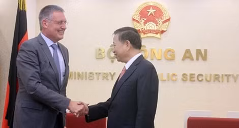 Tăng cường hợp tác an ninh Việt Nam - Đức