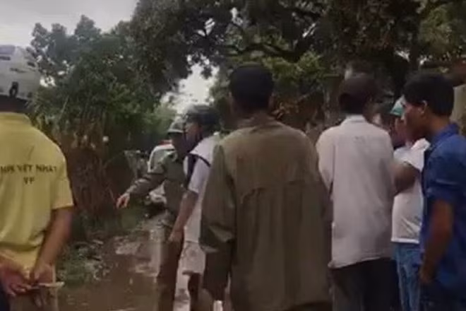 Hiện trường vụ án.