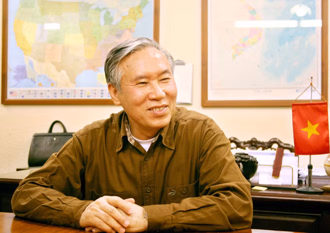 Thượng tướng Nguyễn Văn Hưởng, nguyên Thứ trưởng Bộ Công an. Ảnh Ngọc Thắng.