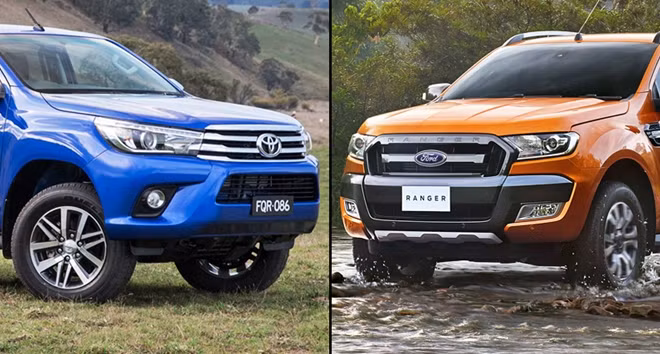 Toyota và Ford liên tục tăng trưởng tại thị trường Việt Nam kể từ đầu năm 2017