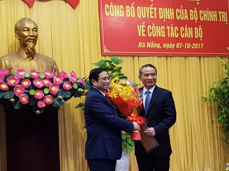 Ông Trương Quang Nghĩa được phân công làm Bí thư Đà Nẵng