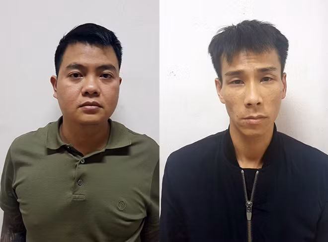 Hai đối tượng Tuấn Kỹ và Tuấn Điếc.