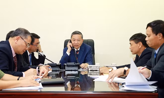 Bộ trưởng Tô Lâm điện đàm với Bộ trưởng Priti Patel về vụ việc 39 người thiệt mạng trong container tại Anh.