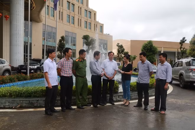 PV Báo CAND trao đổi với một số thành viên Ban chuyên án 279-LL