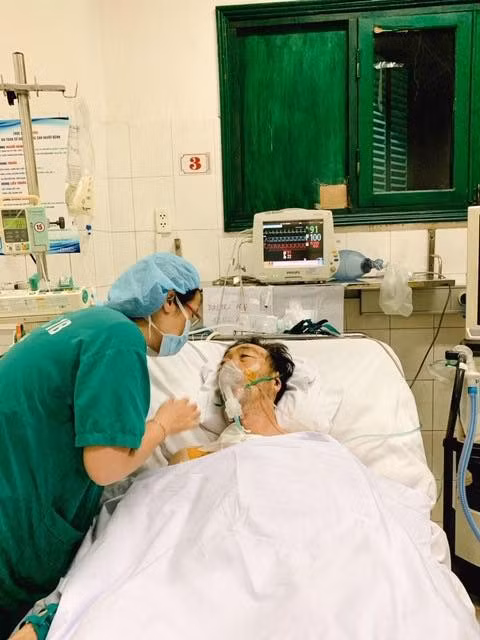 Sức khỏe bệnh nhân đã tiến triển tốt Sức khỏe bệnh nhân đã tiến triển tốt