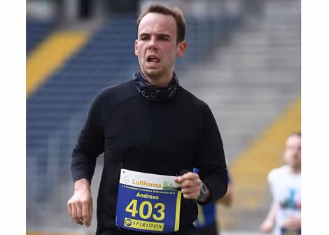 Andreas Lubitz từng là vận động viên marathon của CLB thể thao thuộc hãng Germanwings. (ảnh: BILD).