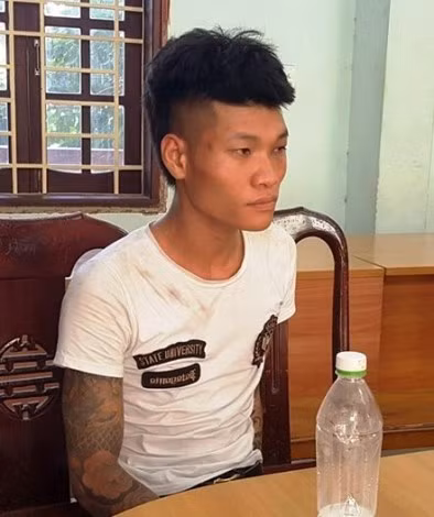 Đối tượng Nhật tại cơ quan Công an. Đối tượng Nhật tại cơ quan Công an.