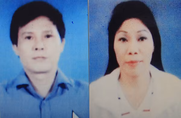 Đối tượng Lê Văn La và Nguyễn Thị Dậu trong vụ án lập công ty ma, mua bán hóa đơn trái phép chiếm đoạt 140 tỷ đồng tiền của Nhà nước.