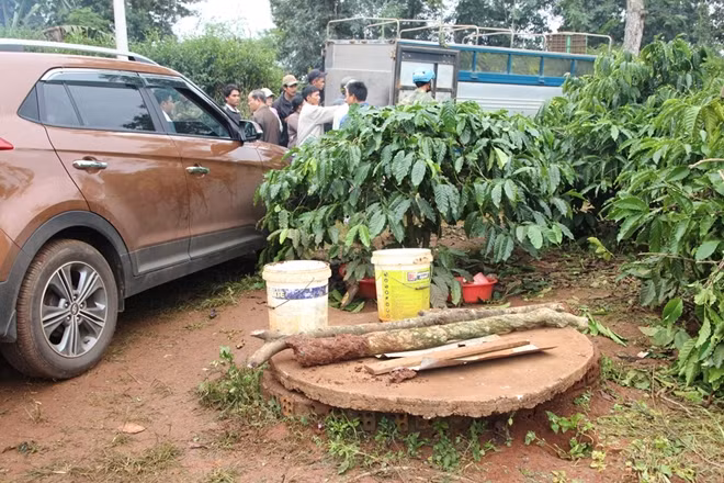 Hiện trường nơi xảy vụ tai nạn thương tâm