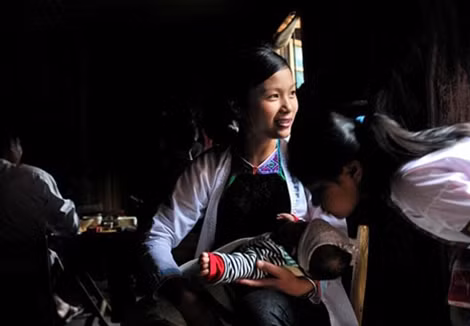 98% gia đình ở Zhanli có hai con, một trai, một gái.