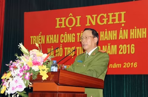 Thứ trưởng Lê Quý Vương phát biểu tại hội nghị.