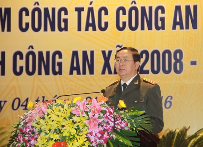 Bộ trưởng Trần Đại Quang phát biểu chỉ đạo hội nghị.