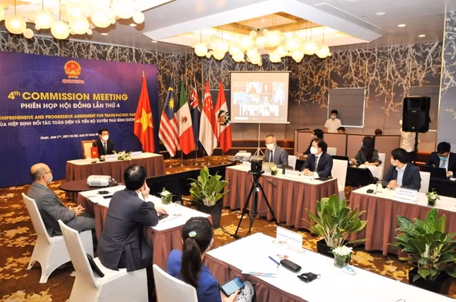 Bộ trưởng của 11 nước thành viên CPTPP thông qua Quyết định của Hội đồng CPTPP về việc khởi động quá trình đàm phán để gia nhập Hiệp định CPTPP của Vương quốc Anh.