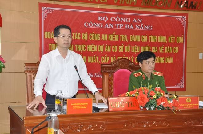 Bí thư Thành ủy Đà Nẵng Nguyễn Văn Quảng đề nghị Công an TP chỉ động giải quyết các khó khăn trong phạm vi thẩm quyền.