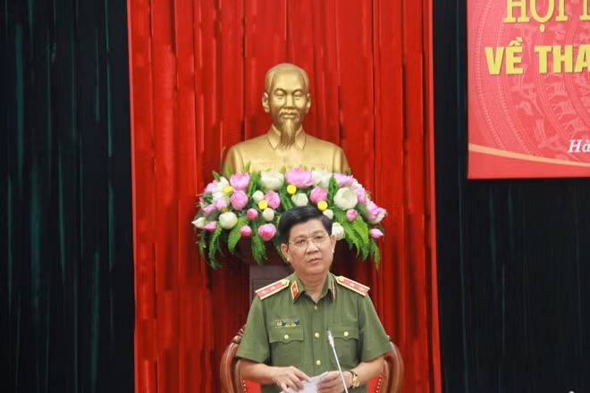 Thứ trưởng Nguyễn Văn Sơn phát biểu chỉ đạo Hội nghị