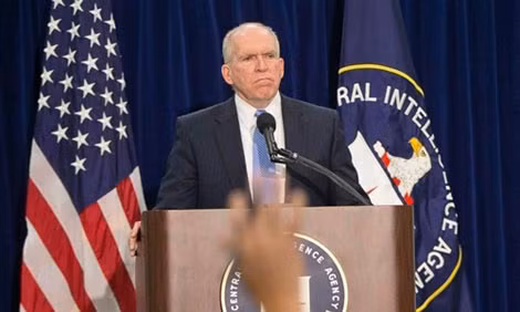 Giám đốc CIA John Brennan tại buổi họp báo hôm 11/12.